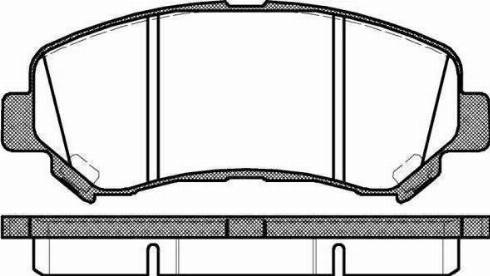 RIDER RD.3323.DB3467 - Тормозные колодки, дисковые, комплект autosila-amz.com