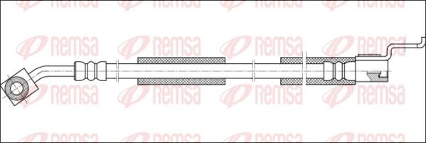 Remsa G1904.18 - Тормозной шланг autosila-amz.com