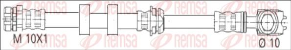 Remsa G1904.36 - Тормозной шланг autosila-amz.com