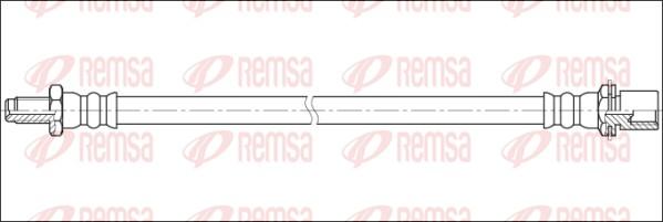 Remsa G1901.04 - Тормозной шланг autosila-amz.com