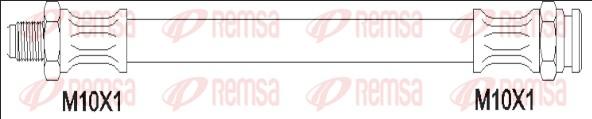 Remsa G1901.15 - Тормозной шланг autosila-amz.com