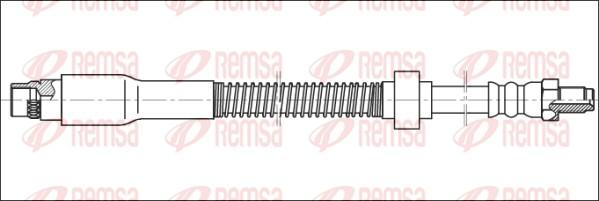 Remsa G1901.34 - Тормозной шланг autosila-amz.com