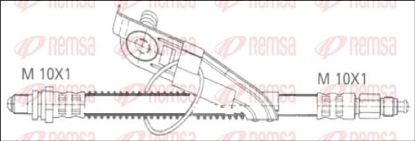 Remsa G1903.67 - Тормозной шланг autosila-amz.com