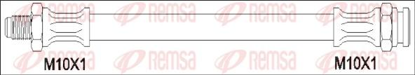Remsa G1903.04 - Тормозной шланг autosila-amz.com