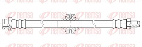 Remsa G1903.14 - Тормозной шланг autosila-amz.com