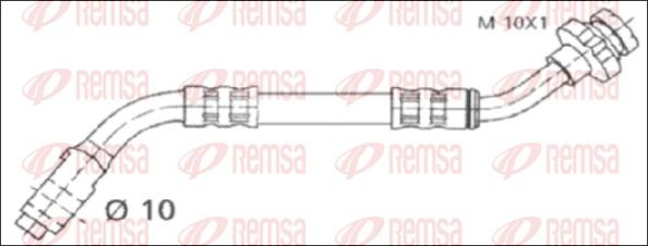 Remsa G1903.88 - Тормозной шланг autosila-amz.com
