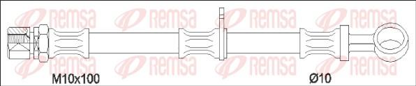 Remsa G1903.82 - Тормозной шланг autosila-amz.com