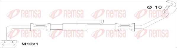 Remsa G1903.79 - Тормозной шланг autosila-amz.com