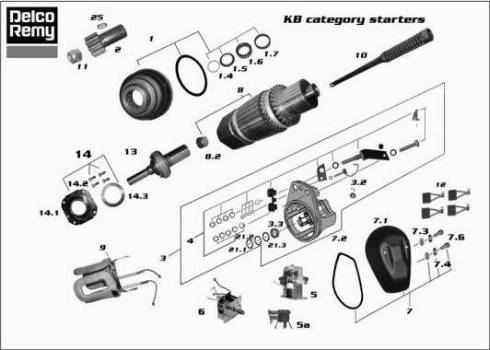 Remy 19024136 - Стартер autosila-amz.com