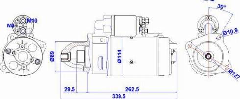 Remy 19024260 - Стартер autosila-amz.com