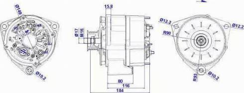 Remy 19025111 - Генератор autosila-amz.com