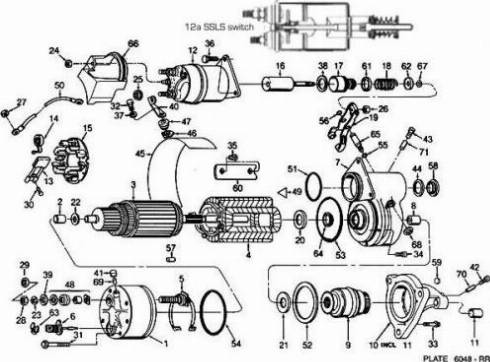 Remy 10479072 - Стартер autosila-amz.com