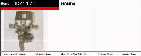 Remy DC71176 - Тормозной суппорт autosila-amz.com