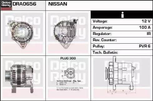 Remy DRA0656 - Генератор autosila-amz.com