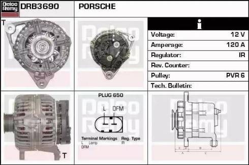 Remy DRB6210 - Генератор autosila-amz.com