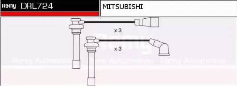 Remy DRL724 - Комплект проводов зажигания autosila-amz.com