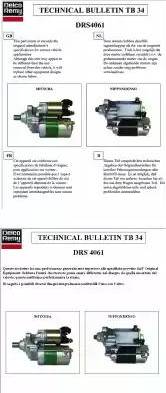 Remy DRS4061 - Стартер autosila-amz.com