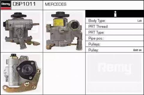 Remy DSP1011 - Гидравлический насос, рулевое управление, ГУР autosila-amz.com