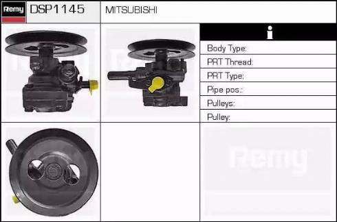 Remy DSP1145 - Гидравлический насос, рулевое управление, ГУР autosila-amz.com