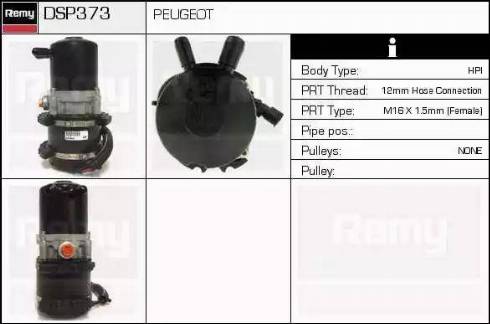 Remy DSP373 - Гидравлический насос, рулевое управление, ГУР autosila-amz.com