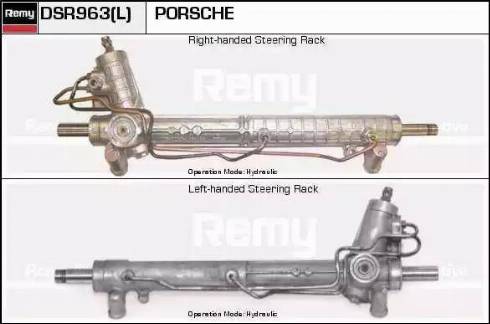 Remy DSR963L - Рулевой механизм, рейка autosila-amz.com