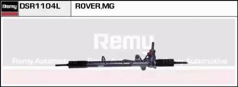 Remy DSR1104L - Рулевой механизм, рейка autosila-amz.com