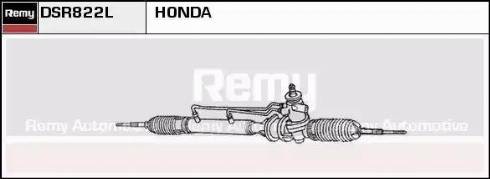 Remy DSR822L - Рулевой механизм, рейка autosila-amz.com