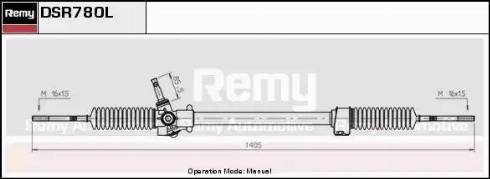 Remy DSR780L - Рулевой механизм, рейка autosila-amz.com