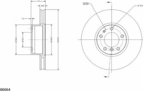 Remy RAD1999C - Тормозной диск autosila-amz.com