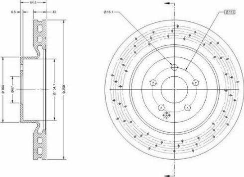 Remy RAD1961C - Тормозной диск autosila-amz.com