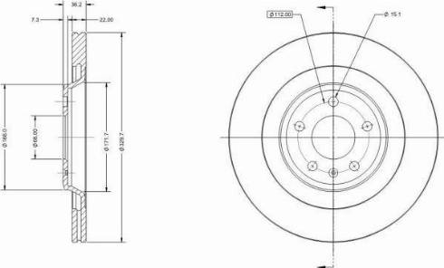 Remy RAD1696C - Тормозной диск autosila-amz.com