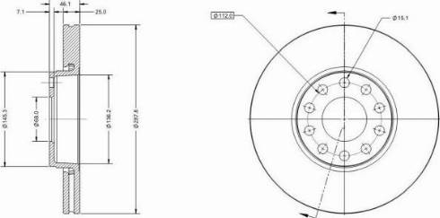 Remy RAD1120C - Тормозной диск autosila-amz.com