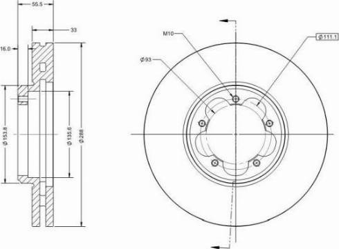 Remy RAD1370C - Тормозной диск autosila-amz.com