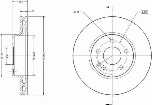 Remy RAD1221C - Тормозной диск autosila-amz.com