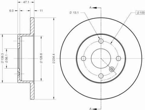 Remy RAD2669C - Тормозной диск autosila-amz.com