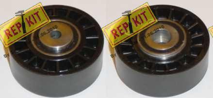 REPKIT RKT2299 - Ролик, поликлиновый ремень autosila-amz.com