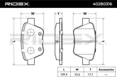 Akebono AN-7018K - Тормозные колодки, дисковые, комплект autosila-amz.com