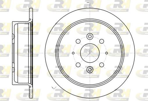 Roadhouse 6905.00 - Тормозной диск autosila-amz.com