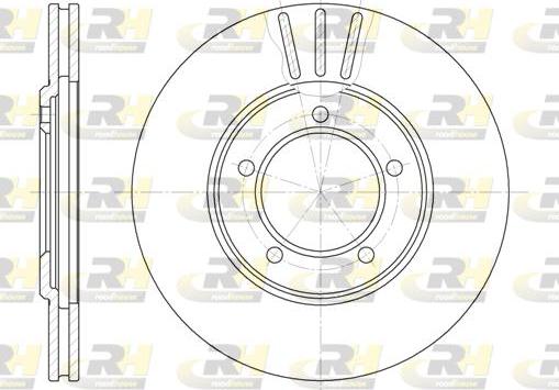 Roadhouse 6404.10 - Тормозной диск autosila-amz.com