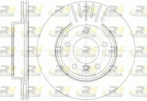 Roadhouse 6589.10 - Тормозной диск autosila-amz.com