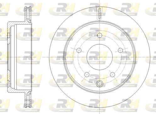 Roadhouse 61993.10 - Тормозной диск autosila-amz.com