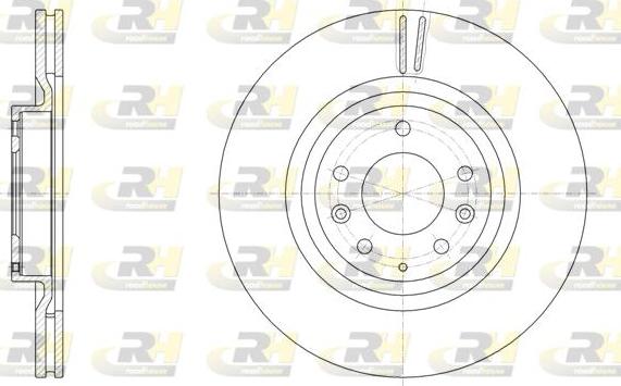 Roadhouse 61944.10 - Тормозной диск autosila-amz.com