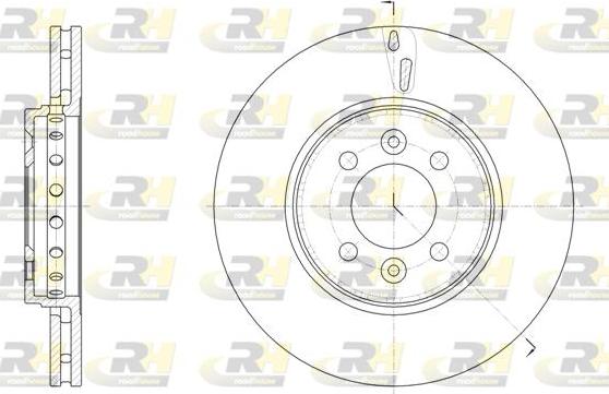 Roadhouse 61499.10 - Тормозной диск autosila-amz.com