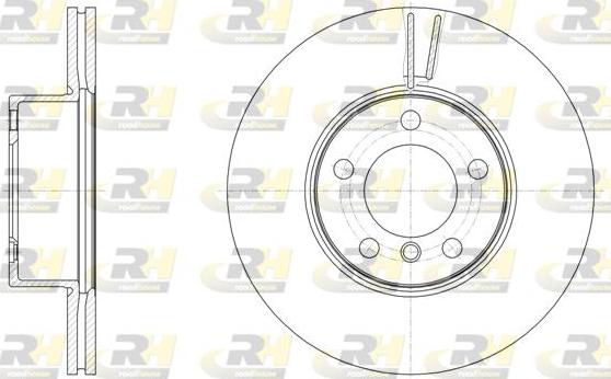 Roadhouse 61496.10 - Тормозной диск autosila-amz.com