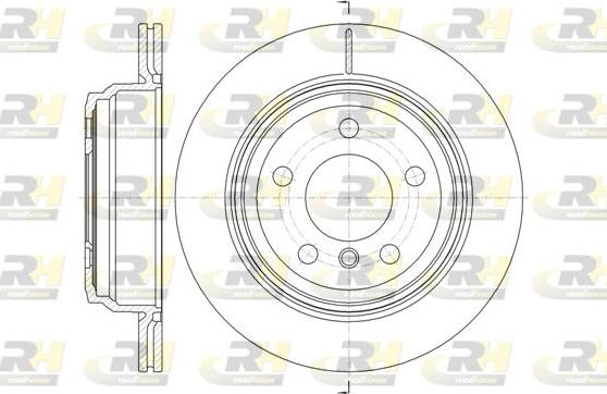 Roadhouse 61453.10 - Тормозной диск autosila-amz.com