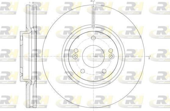 Roadhouse 61462.10 - Тормозной диск autosila-amz.com