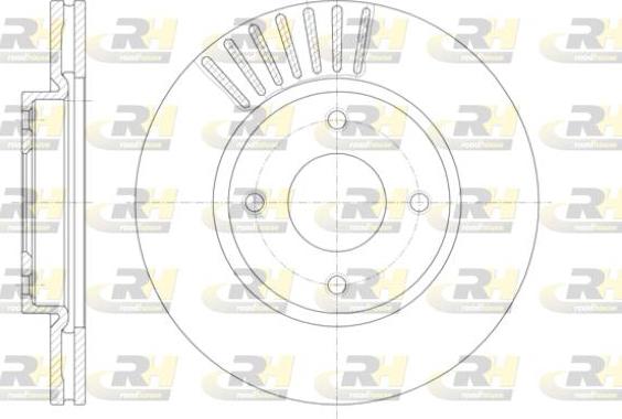 Roadhouse 61410.10 - Тормозной диск autosila-amz.com