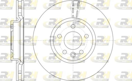 Roadhouse 61420.10 - Тормозной диск autosila-amz.com