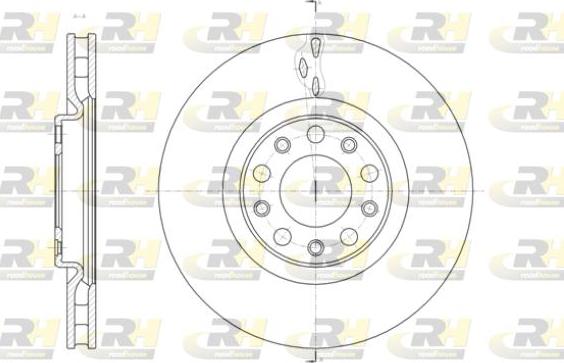 Roadhouse 61427.10 - Тормозной диск autosila-amz.com