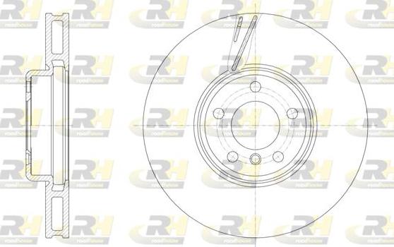 Roadhouse 61552.10 - Тормозной диск autosila-amz.com